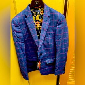 New contemporary cobalt blue blazer from Nordstrom